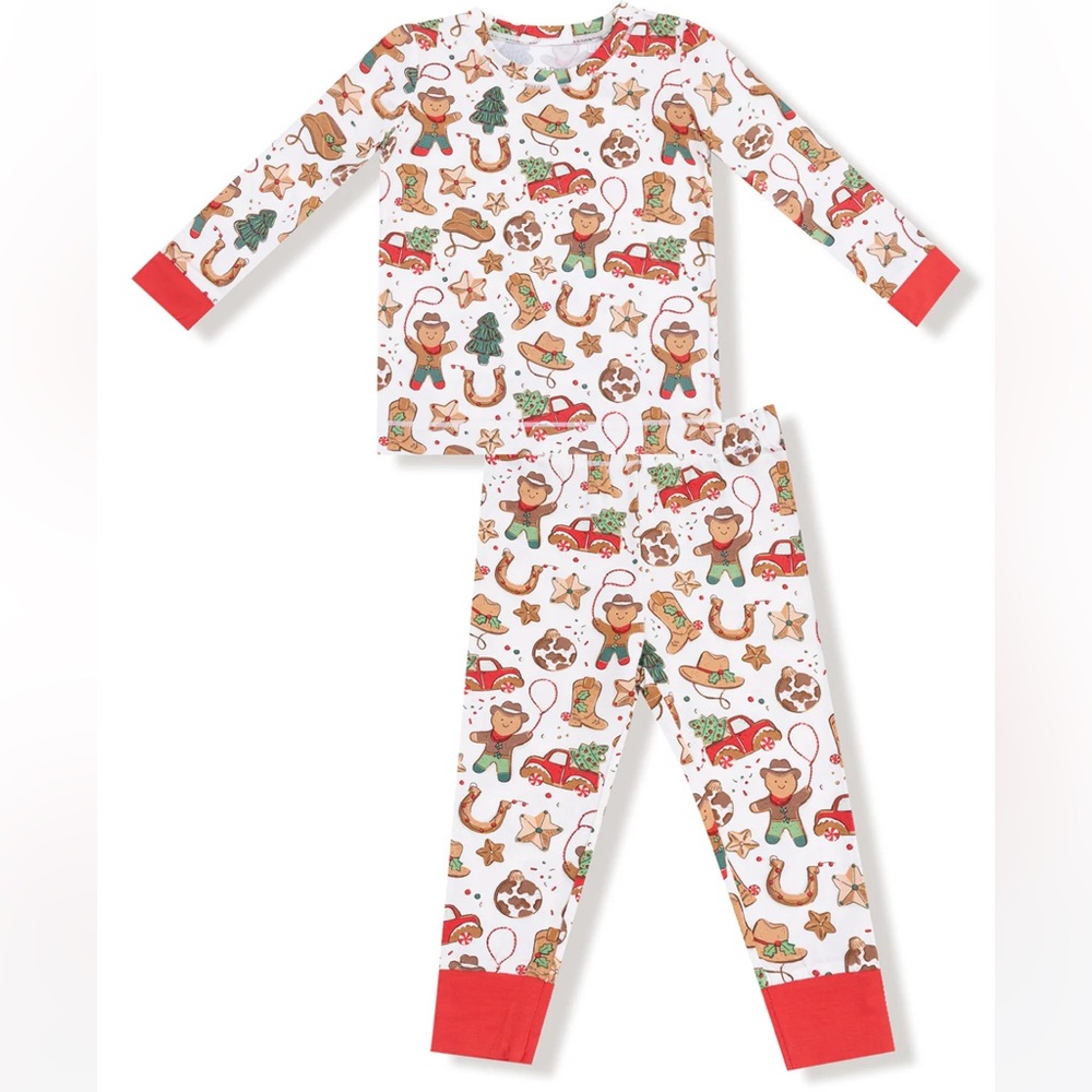 Cowboy Christmas PJ set
